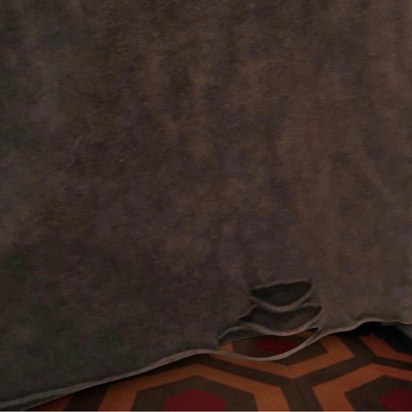 💵SOLD💵 NWT Somedays Lovin Land of Lovers Graphic Distressed Grunge T-Shirt Dress - Picture 5 of 5